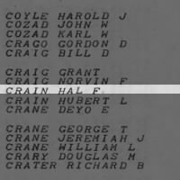 Crain, Hal F