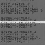 Cretsinger, Frank D