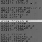 Dyer, Donald W