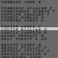 Curtin, William D