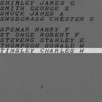 Tinsley, Charles W