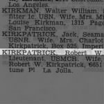 Kirkpatrick, Robert W