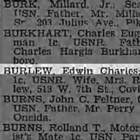 Burlew, Edwin Charles