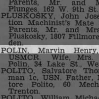 Polin, Marvin Henry