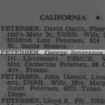 Petersen, George Severance