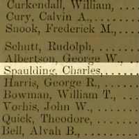 Spaulding, Charles