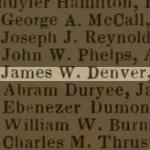 Denver, James W