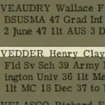 Vedder, Henry Clay