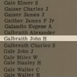 Galbraith, John H