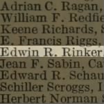 Rinker, Edwin R