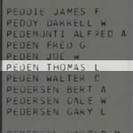 Peden, Thomas L