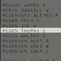 Peden, Thomas L