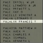 Pachler, Francis T
