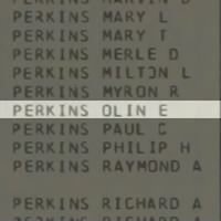 Perkins, Olin E