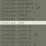 Duncan, Joe