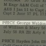 Price, George Weldon