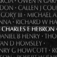 Charles Edward Hebron